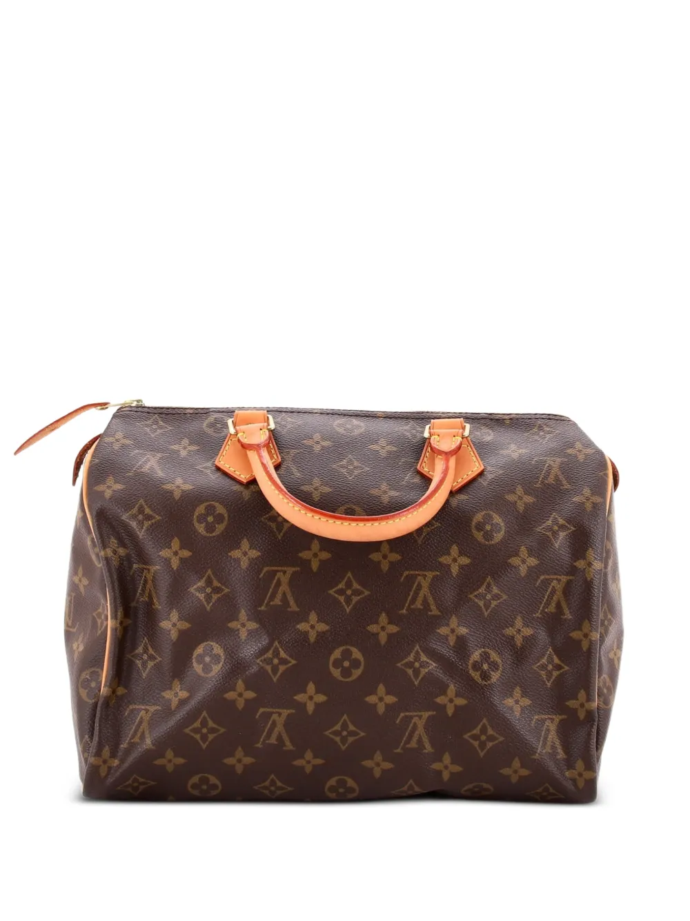 Louis Vuitton Pre-Owned Borsa a tracolla Speedy 30 in tela con monogramma - Marrone