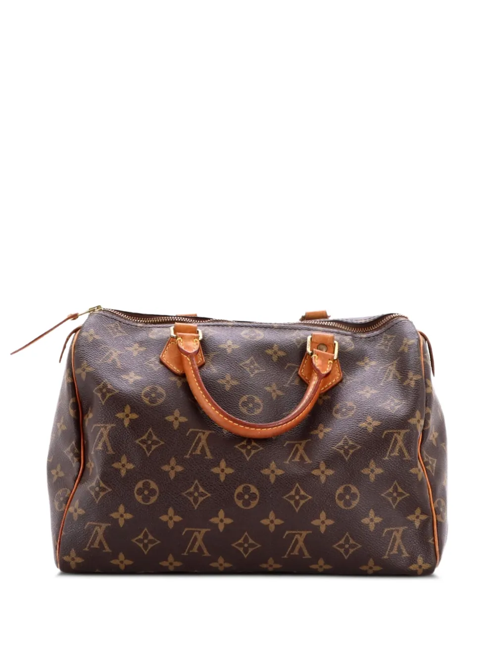 Louis Vuitton Pre-Owned Speedy Handbag Monogram Canvas 30 satchel - Brown