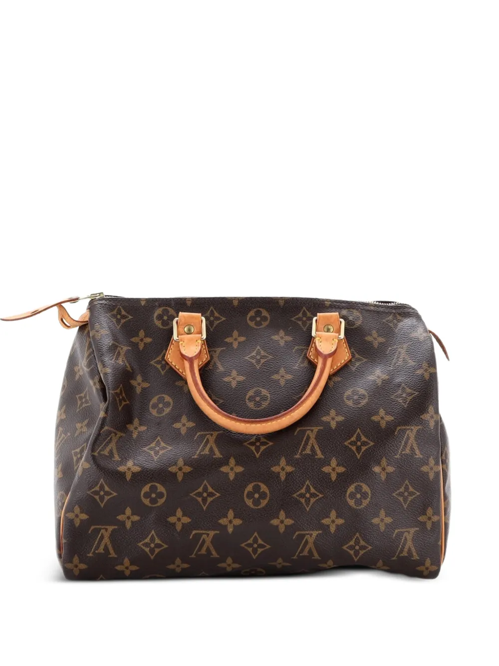 Louis Vuitton Pre-Owned Speedy Handbag Monogram Canvas 30 satchel - Brown