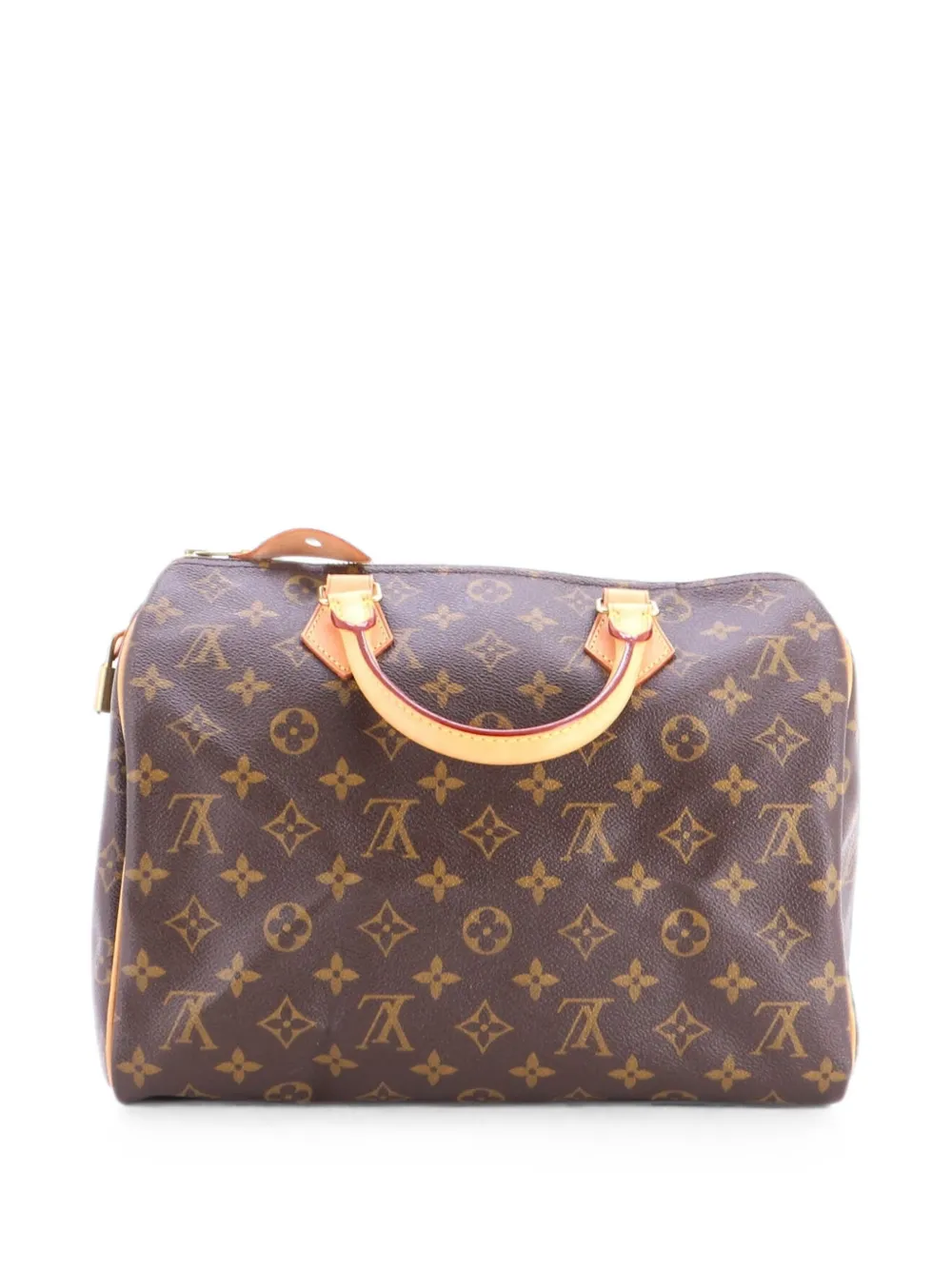 Louis Vuitton Pre-Owned Speedy Handbag Monogram Canvas 30 satchel - Brown