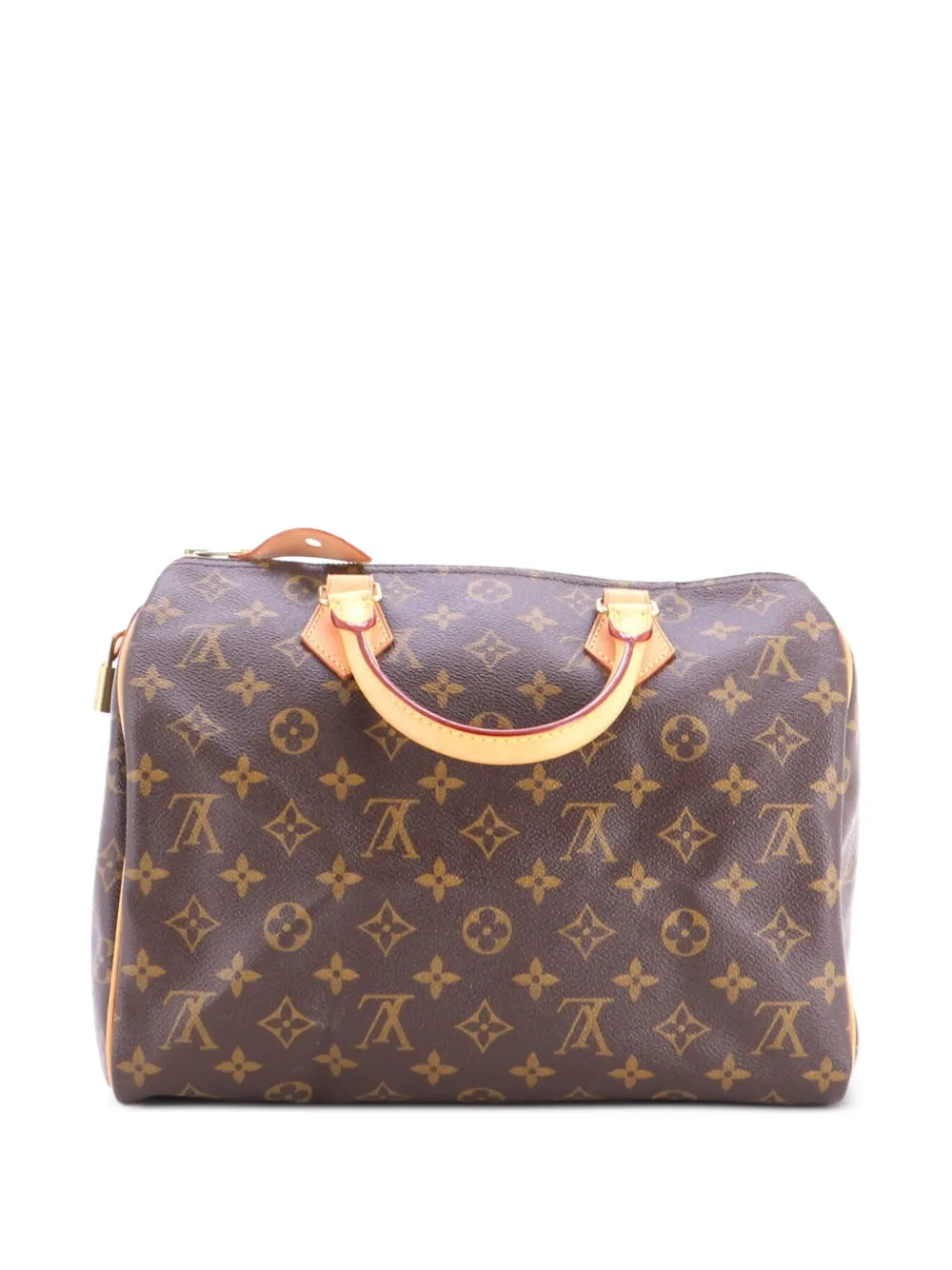 Louis Vuitton Pre-Owned Speedy MonogrammCanvas-Satchel-Tasche 30cm - Braun