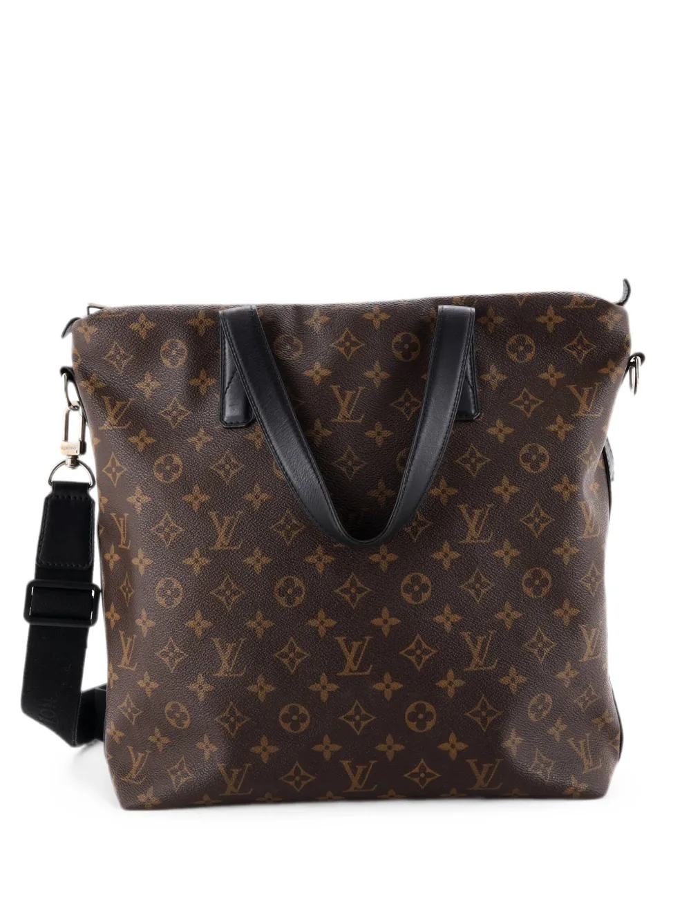Louis Vuitton Pre-Owned Kitan Handbag Macassar Monogram Canvas tote bag - Brown
