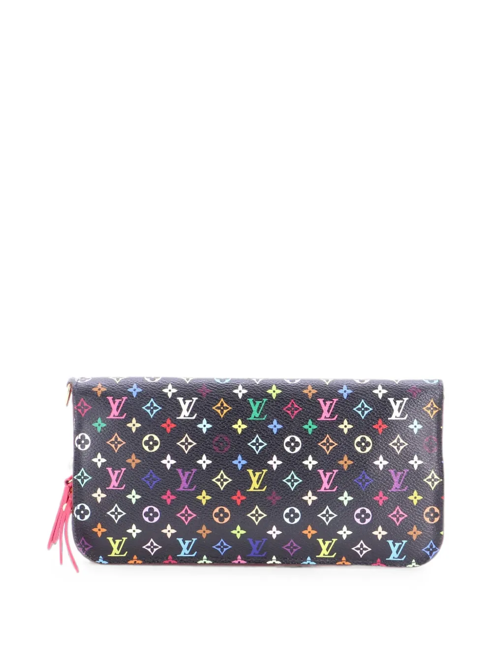 Pre-owned Louis Vuitton Insolite Wallet Monogram Multicolor Small Wallets In Black