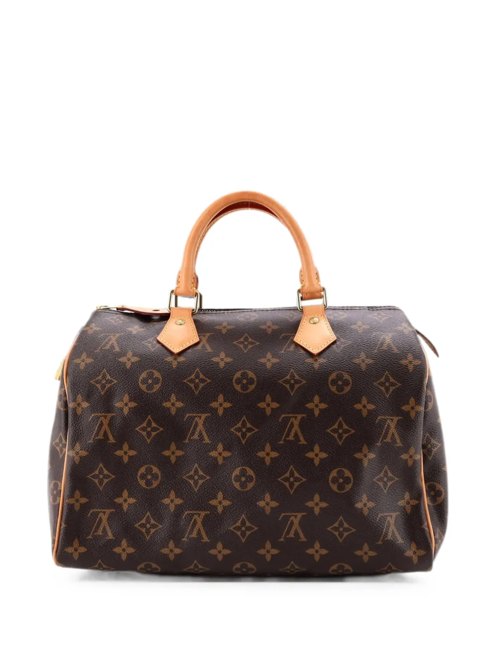 Louis Vuitton Pre-Owned Speedy Handbag Monogram Canvas 30 satchel - Brown