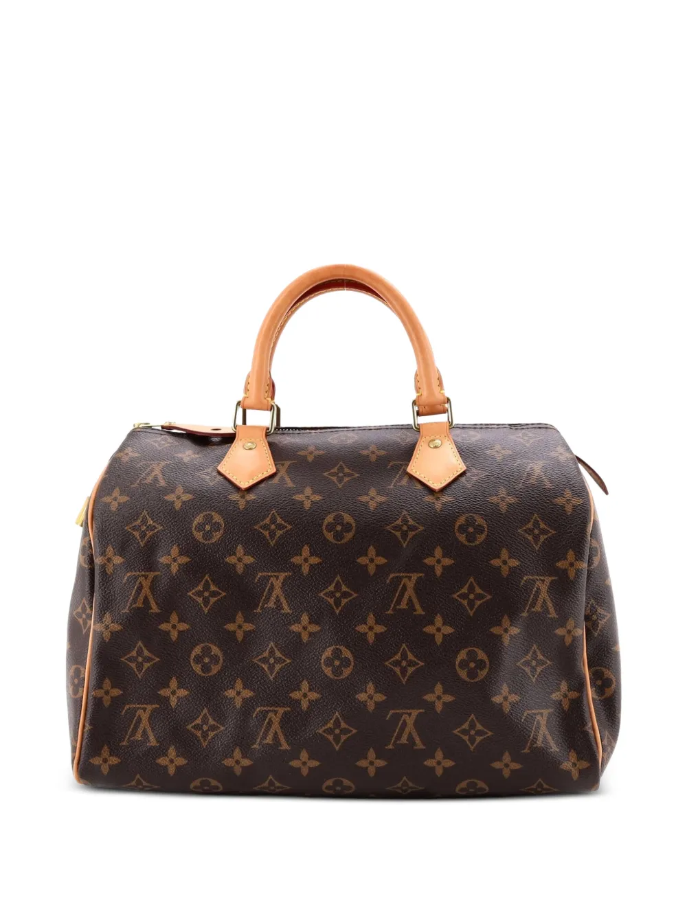 Louis Vuitton Pre-Owned Speedy MonogrammCanvas-Satchel-Tasche 30cm - Braun