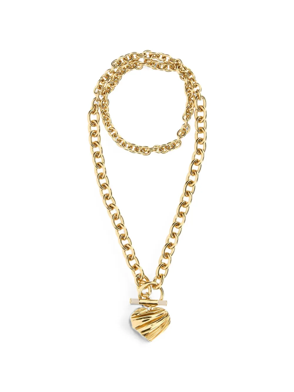 Chloé The Pleated Heart Halskette - Gold