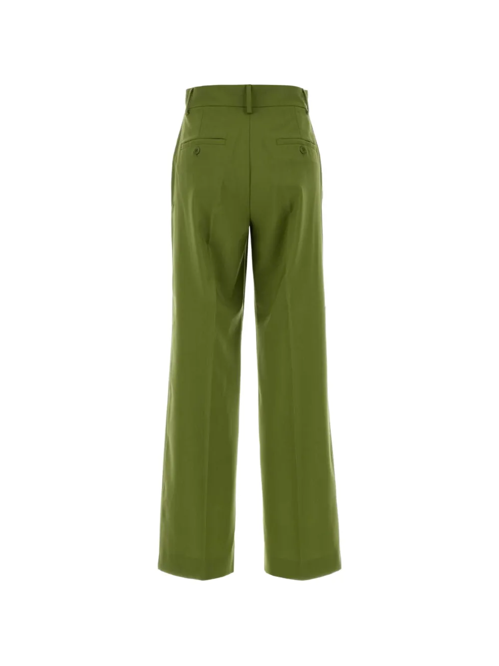 Weekend Max Mara Visivo stretch wollen palazzo broek Groen