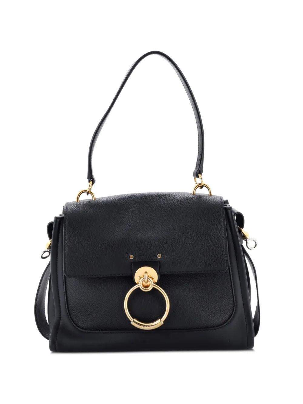 Chloé Pre-Owned Kleine Faye Day Bag Satchel-Tasche aus Leder - Schwarz