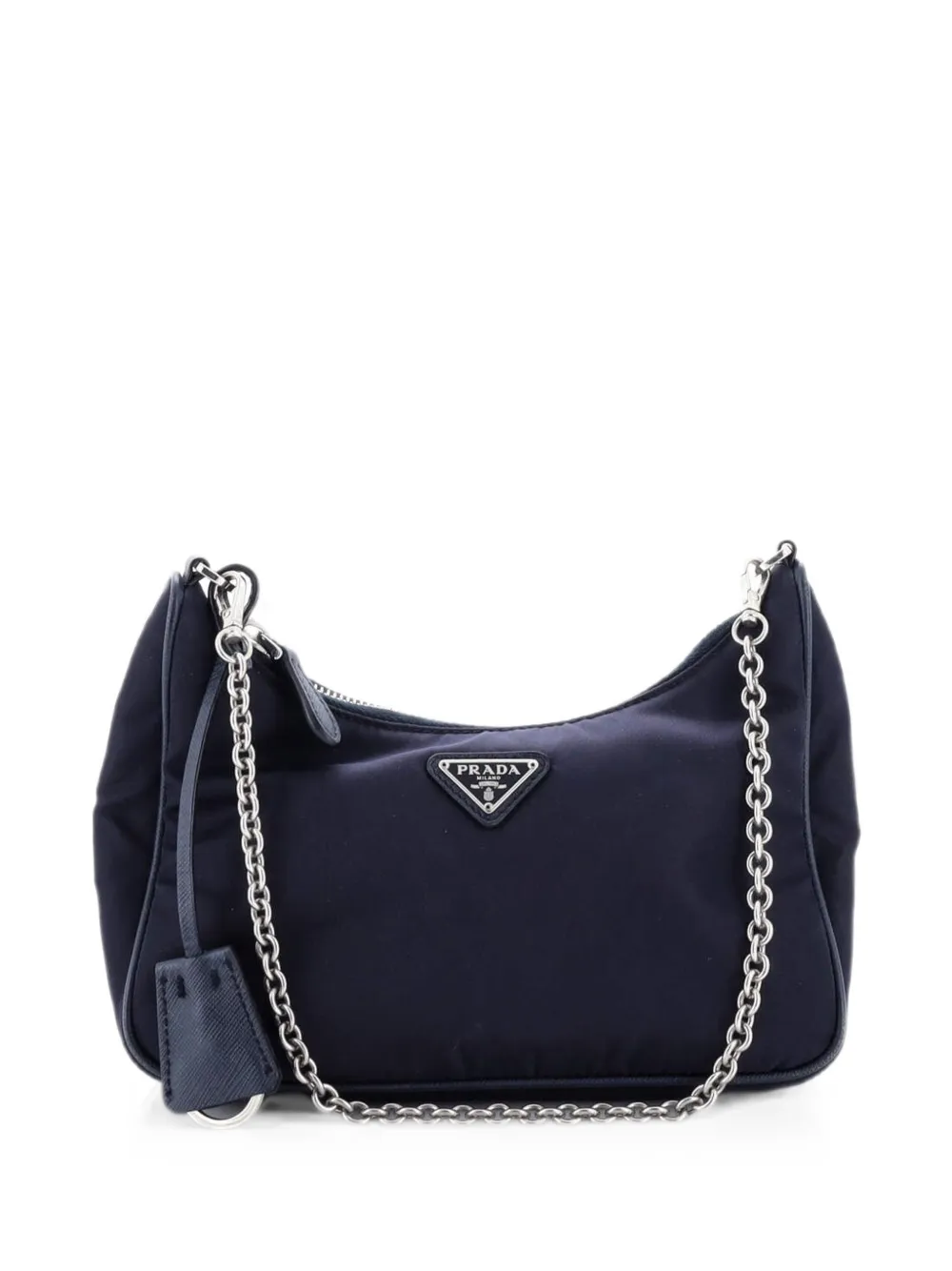 Prada Pre-Owned Re-Edition 2005 Shoulder Bag Tessuto Small crossbody bag - Blue