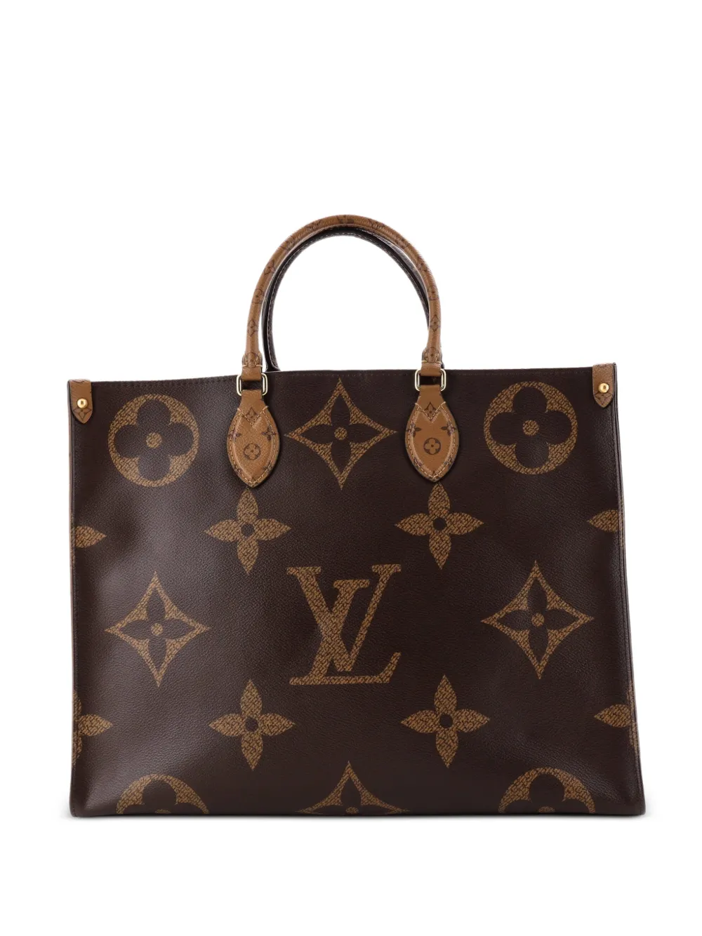 Louis Vuitton Pre-Owned OnTheGo Reverse Monogram Giant GM tote bag - Braun