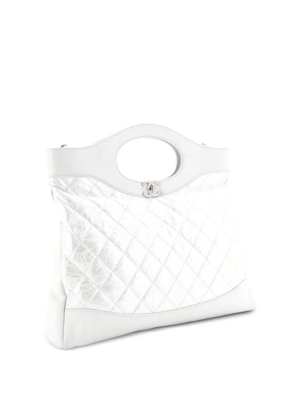 CHANEL Pre-Owned Borsa a spalla 31 grande in pelle di vitello trapuntata - Multicolore