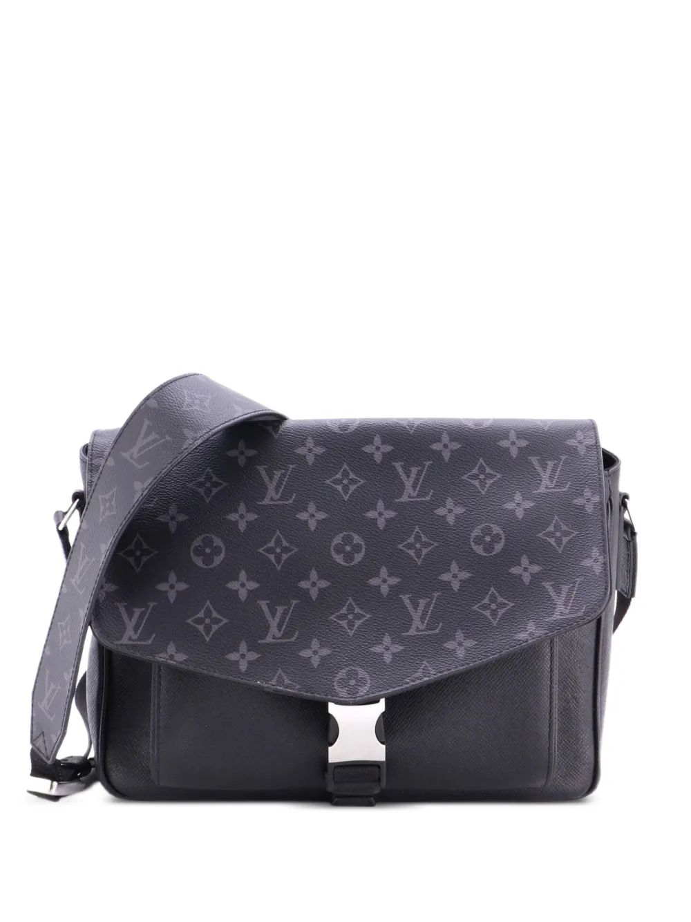 Louis Vuitton Pre-Owned Outdoor Taigarama Kuriertasche mit Monogramm - Schwarz
