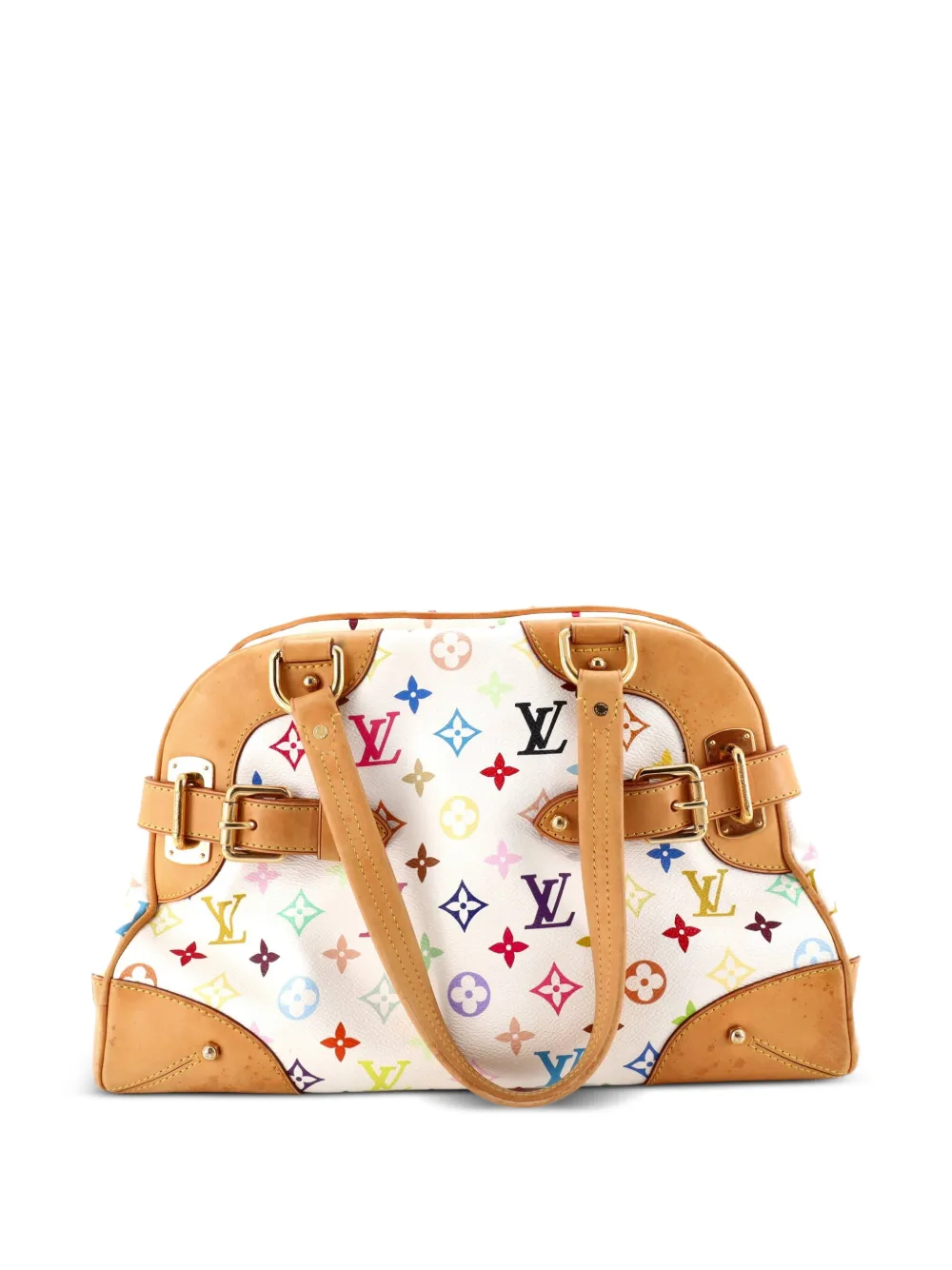 Louis Vuitton Pre-Owned Borsa a tracolla Claudia con monogramma multicolore - Bianco