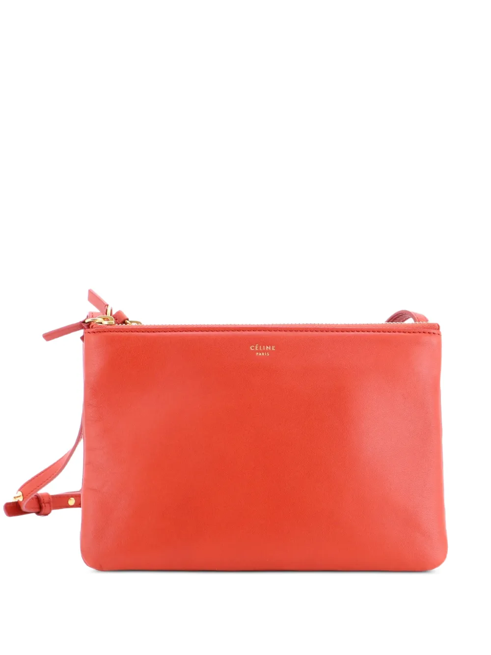 Celine Pre-Owned Kleine Trio Umhängetasche - Orange