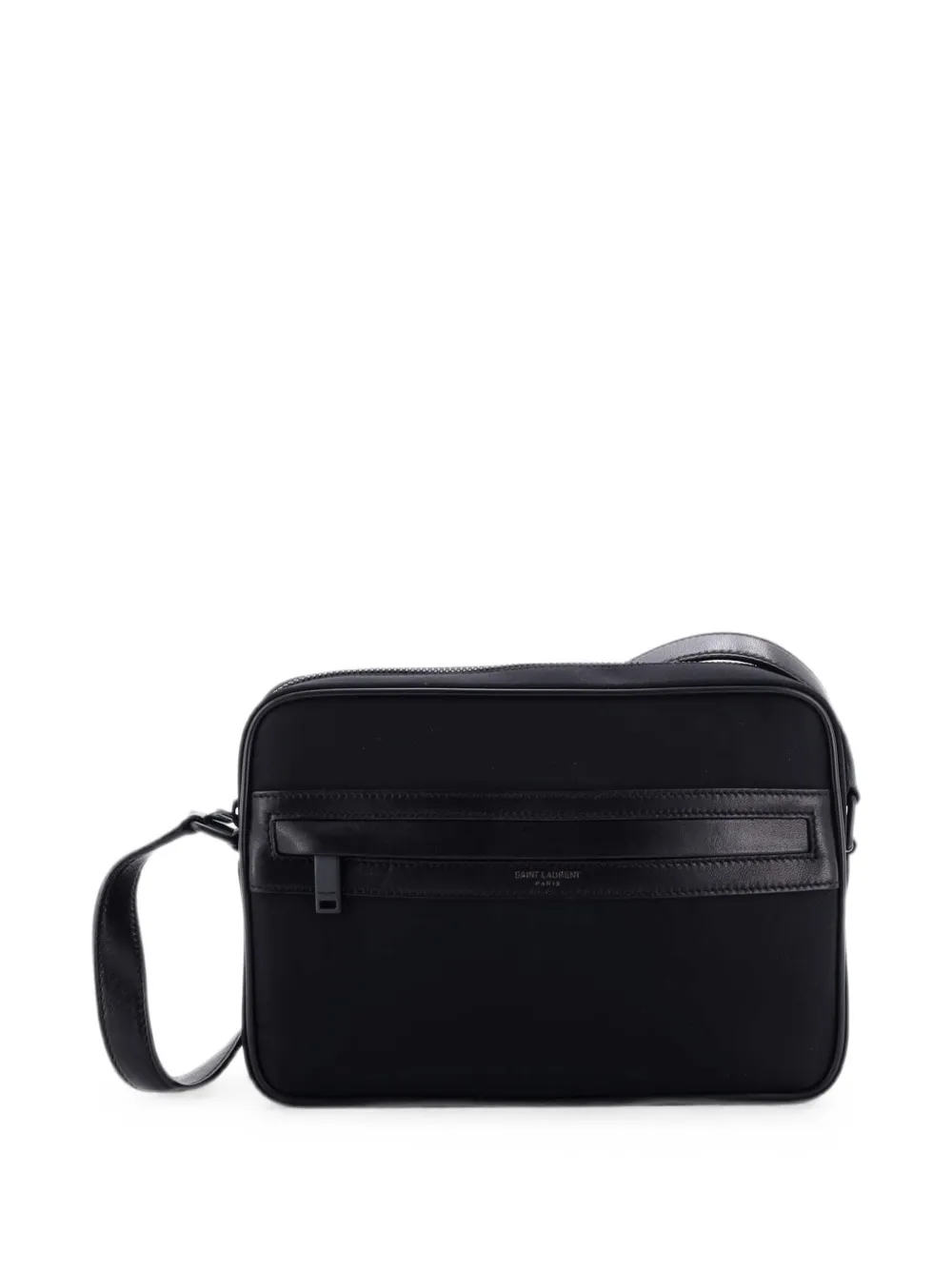 Saint Laurent Pre-Owned Camp Camera Bag Leather Small crossbody bag - Black