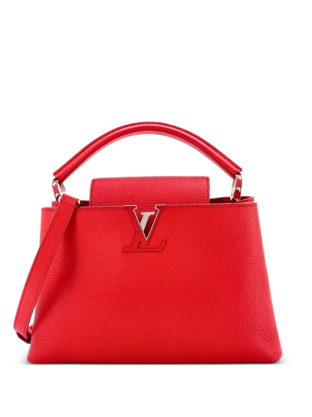 Louis Vuitton Pre-Owned Capucines Bag Leather PM satchel - Rot