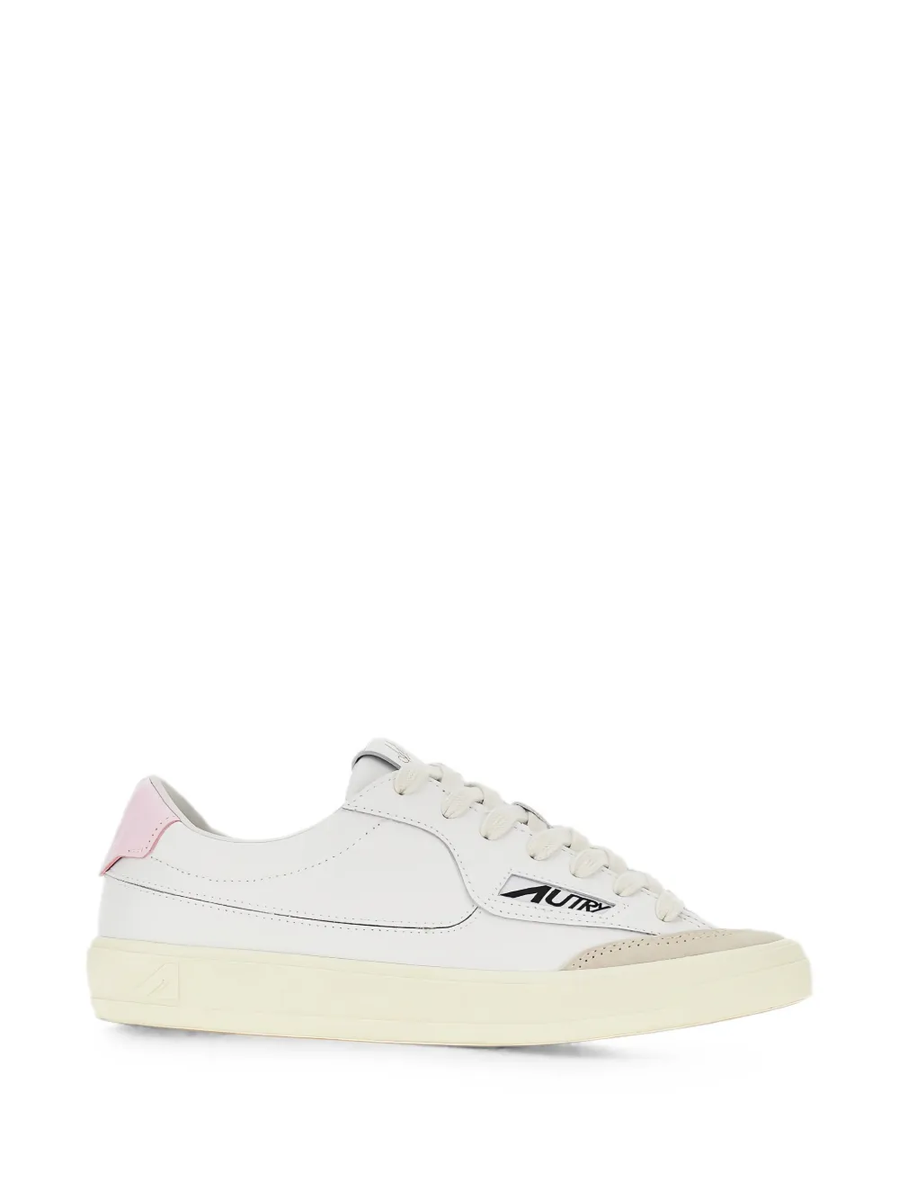 Autry Windscape Low suede-trim panelled sneakers Wit
