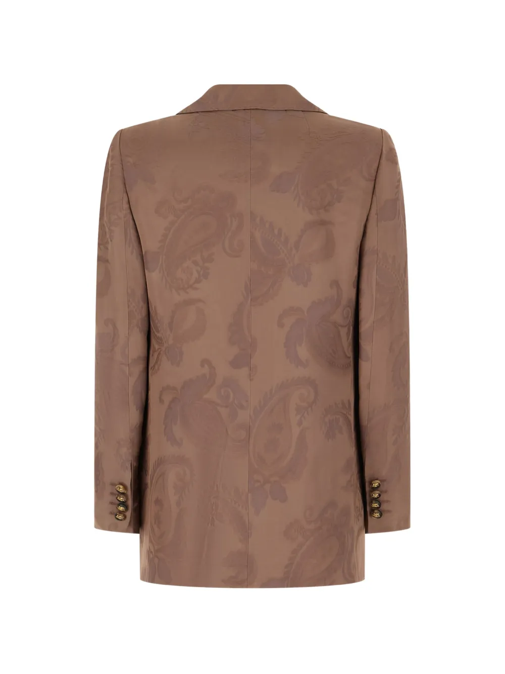 ETRO paisley-jacquard blazer Bruin