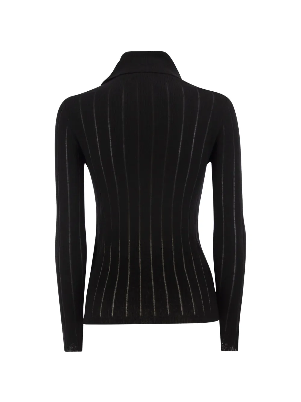 Max Mara Geribbelde sweater Zwart