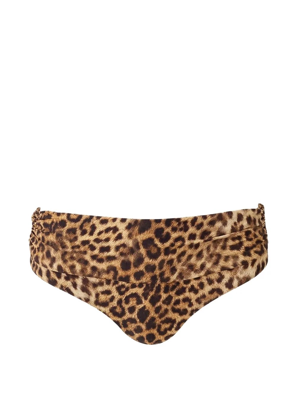 Melissa Odabash Bel Air leopard-print bikini bottoms - Marrone
