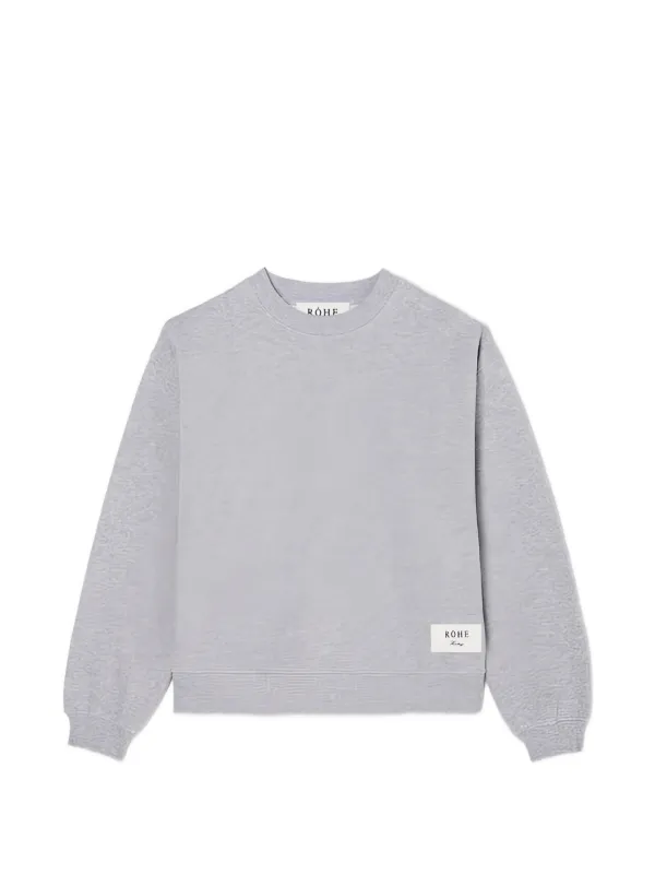 Róhe Heritage Sweatshirt in Grey