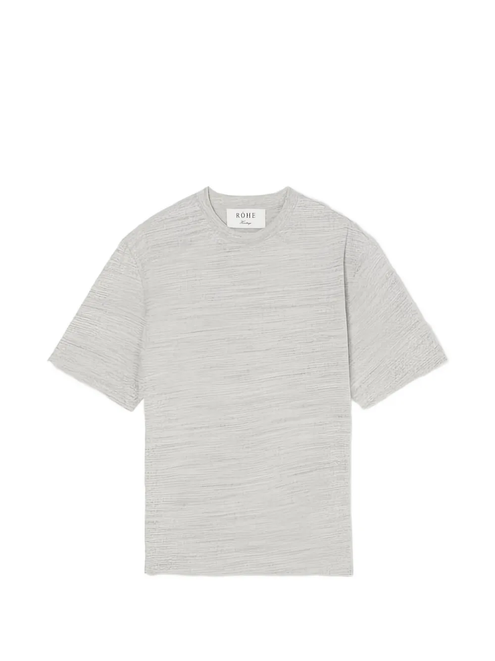 Róhe mouliné jersey T-shirt