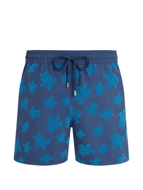 Vilebrequin turtle-print drawstring swim shorts