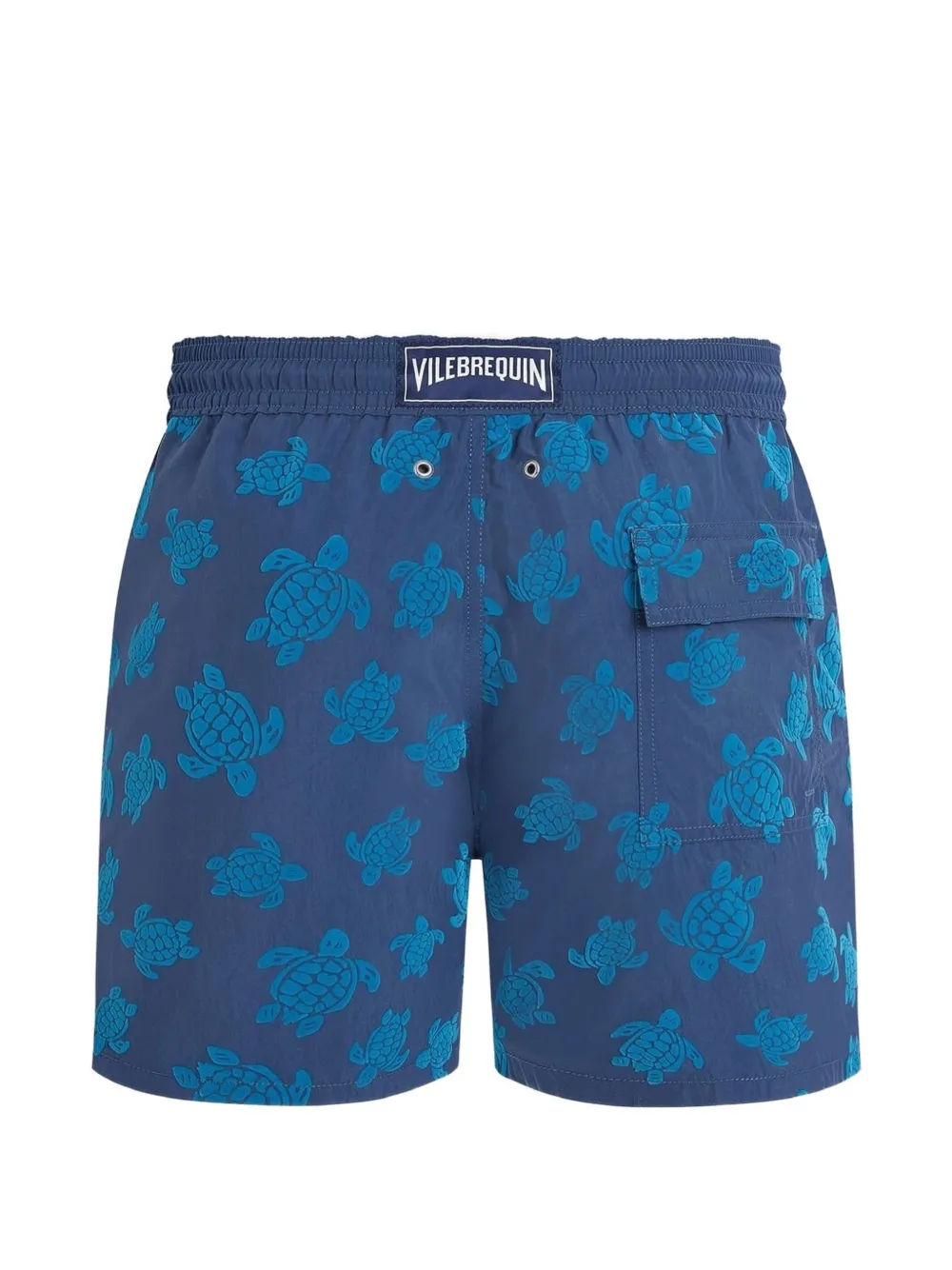 Vilebrequin turtle-print drawstring swim shorts Blauw