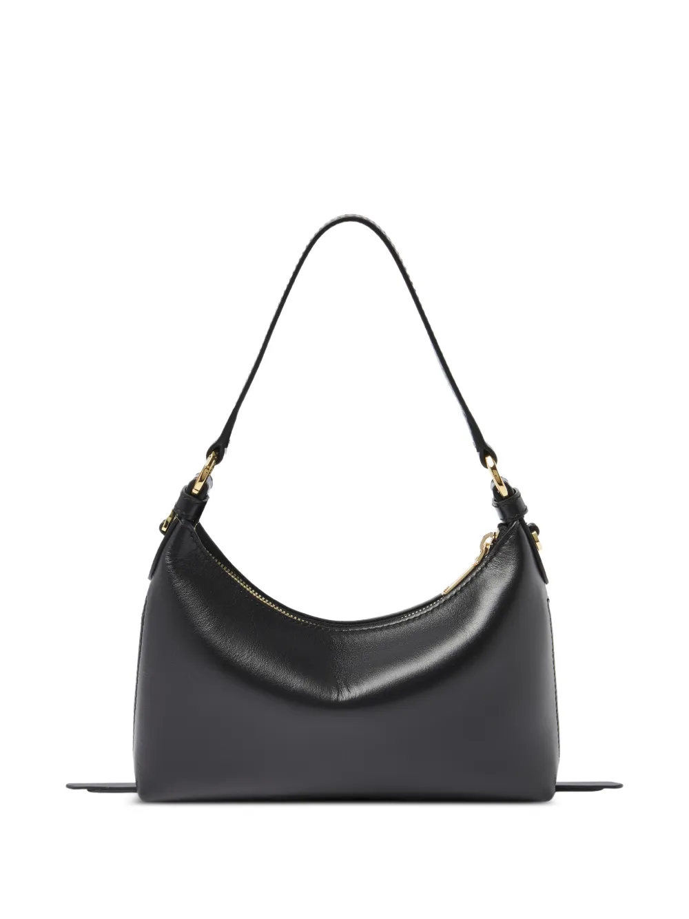 Lancel mini Origami leather shoulder bag Zwart