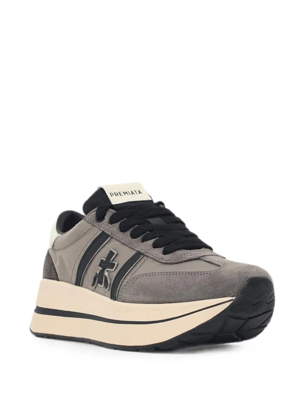 Premiata Bethcoin panelled sneakers Grijs