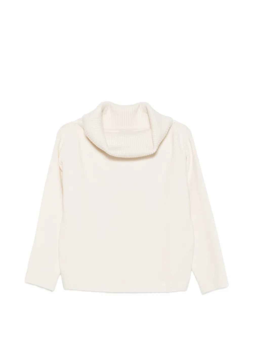 LouLou de Saison Sibyl cowl-neck sweater Beige