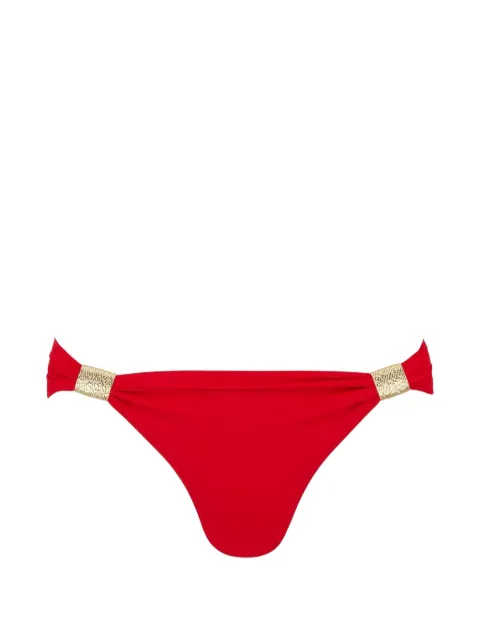 Heidi Klein gold-tone hardware bikini bottoms