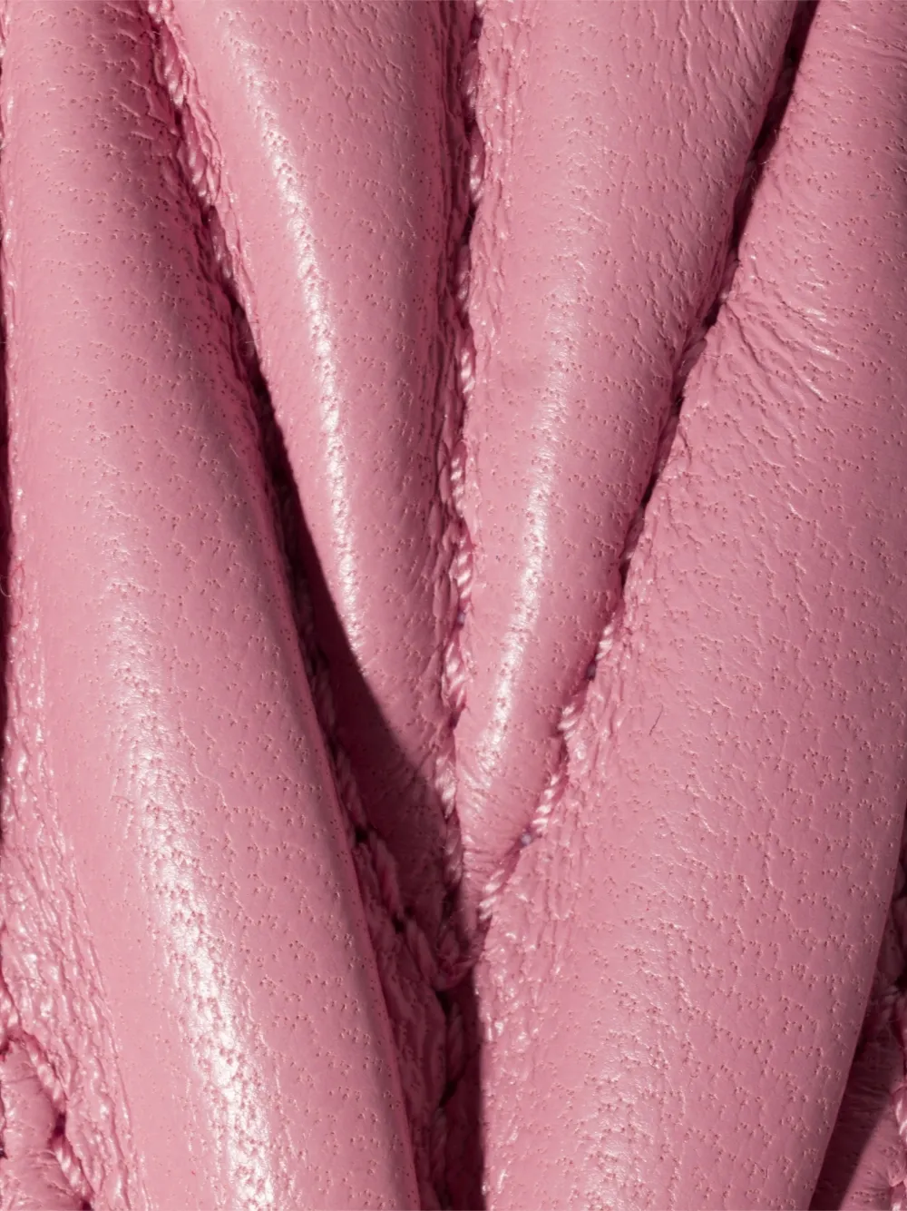 Miu Leren pasjeshouder Roze