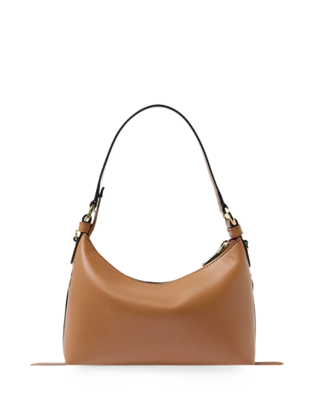 Lancel Origami leather shoulder bag Bruin