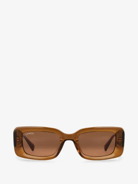 Lancel Premier Flirt rectangle-frame sunglasses