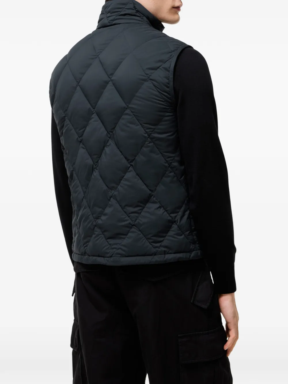 Burberry Acresford gewatteerde nylon bodywarmer Blauw