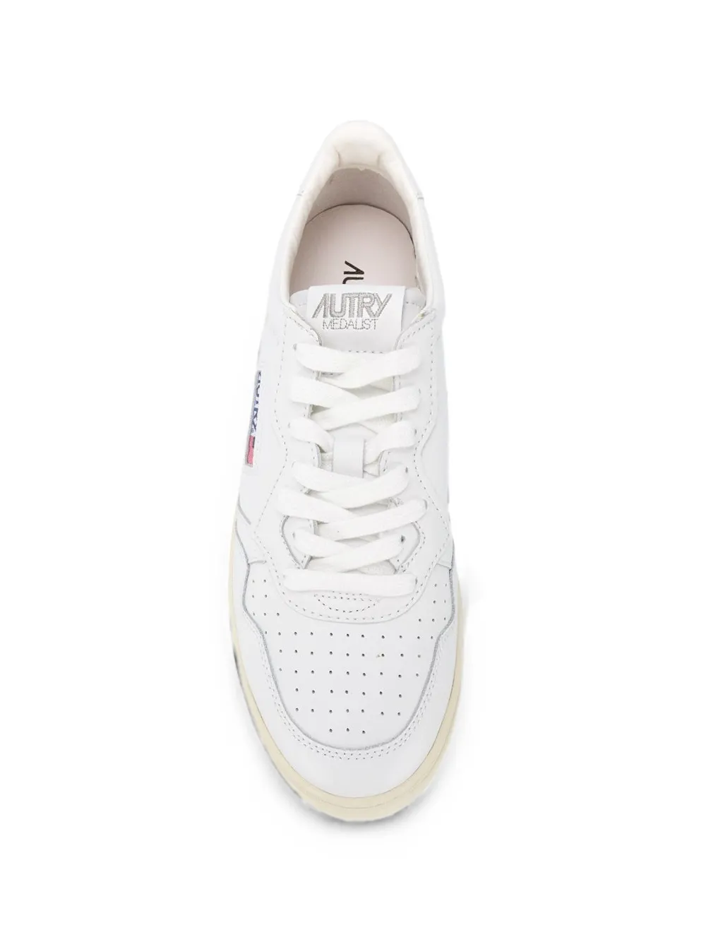 Autry Medalist low-top sneakers van wit leer