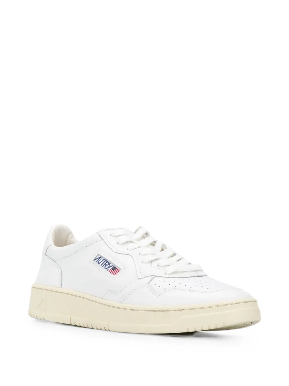 Autry Medalist low-top sneakers van wit leer