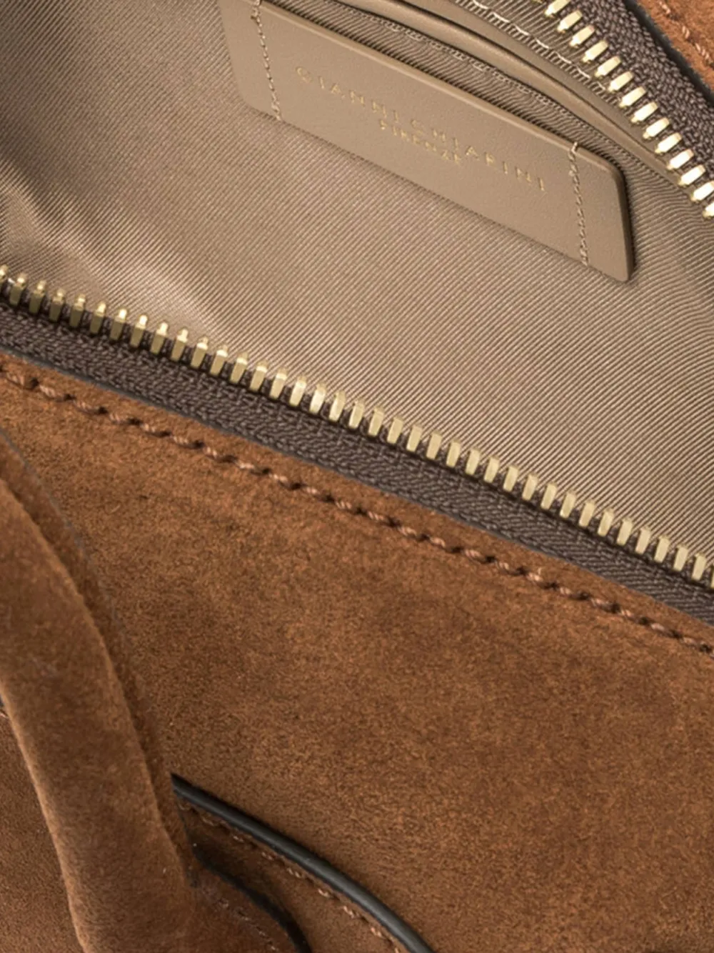 GIANNI CHIARINI Grote Gemma shopper Bruin