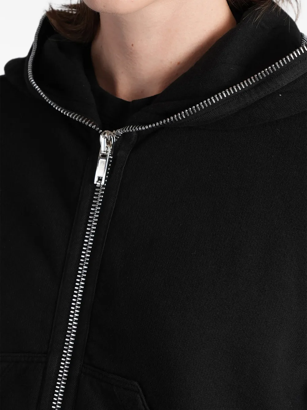 Rick Owens DRKSHDW Hoodie met trekkoord Zwart