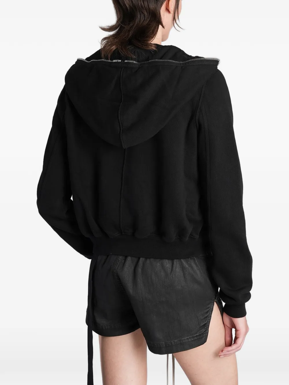 Rick Owens DRKSHDW Hoodie met trekkoord Zwart