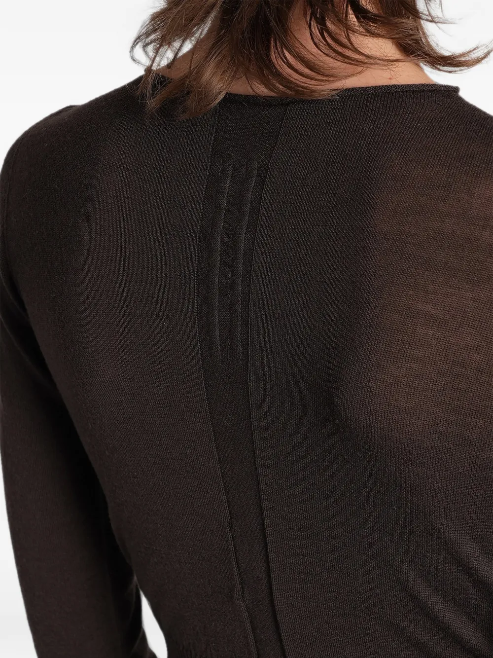 Rick Owens Uitgesneden top Bruin