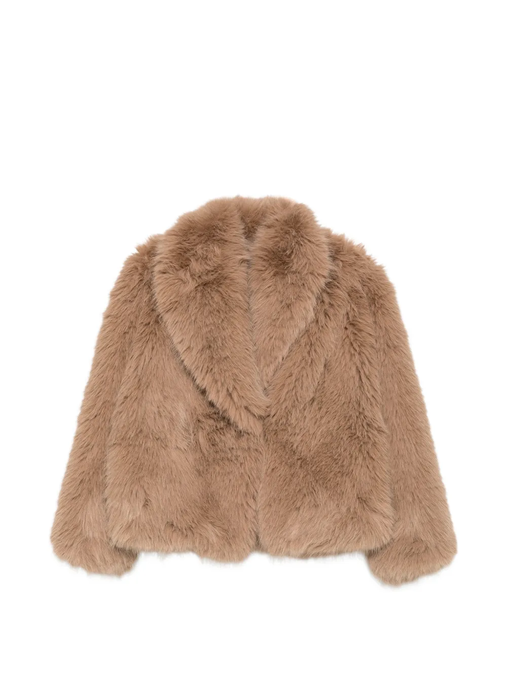 DONDUP faux-fur jacket - Toni neutri
