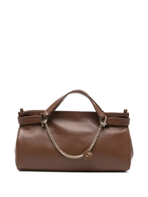 Orciani chain-detail leather shoulder bag