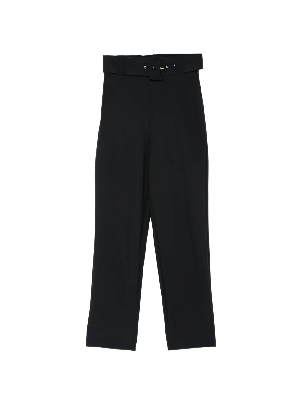 CHIARA BONI La Petite Robe pantalon slim à taille ceinturée - Noir