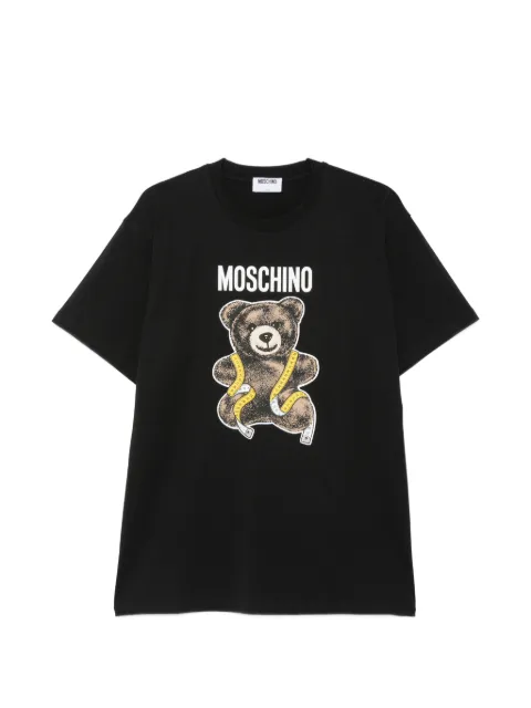 Moschino T-shirt Teddy Bear con logo