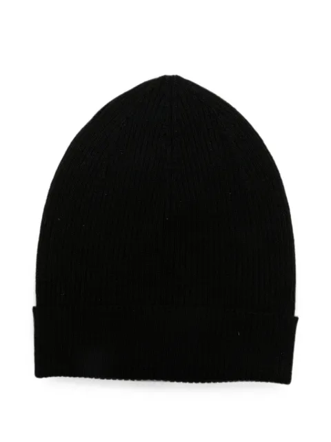 Rick Owens ribbed-knit beanie hat