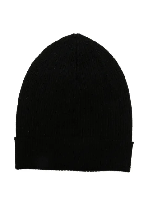 Rick Owens ribbed-knit beanie hat