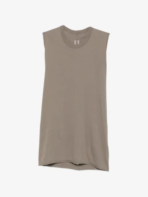 Rick Owens raw-edge seam-detail vest