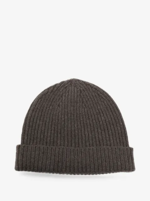 Rick Owens ribbed-knit beanie hat